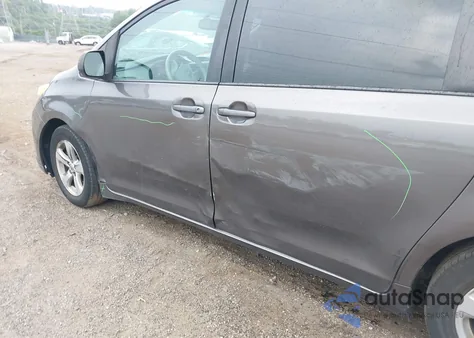 2013 Toyota Sienna Le V6 8 Passenger from USA, damaged, VIN 5TDKK3DC5DS360683